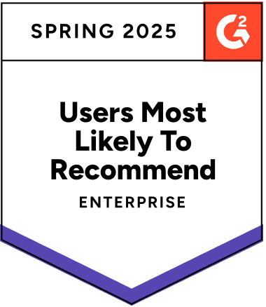 Most Likely to Recommend Spring 2025